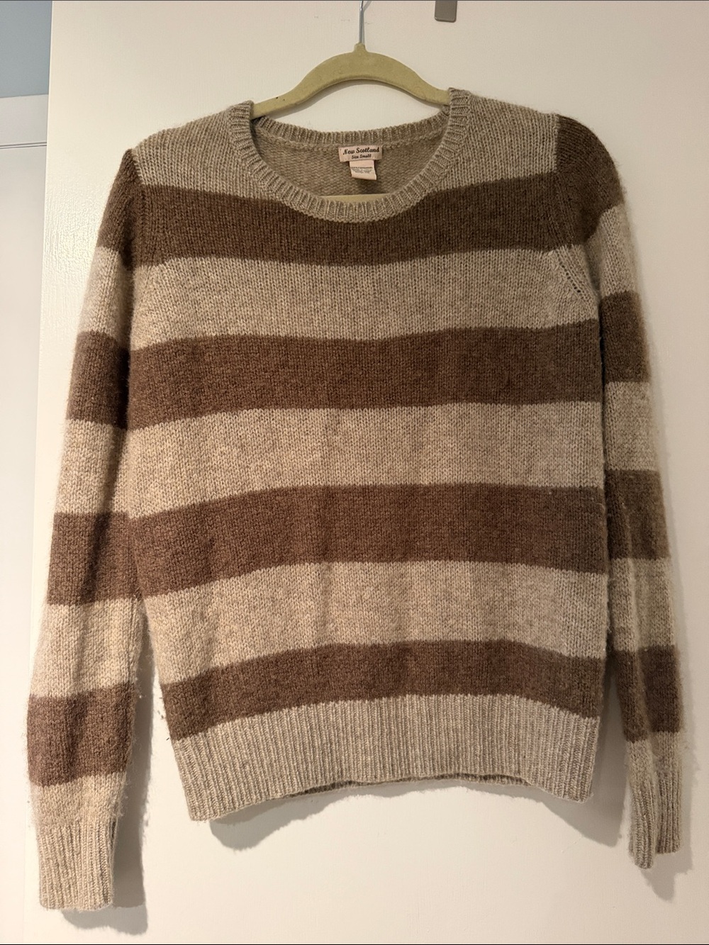Striped Crewneck Cashmere Sweater